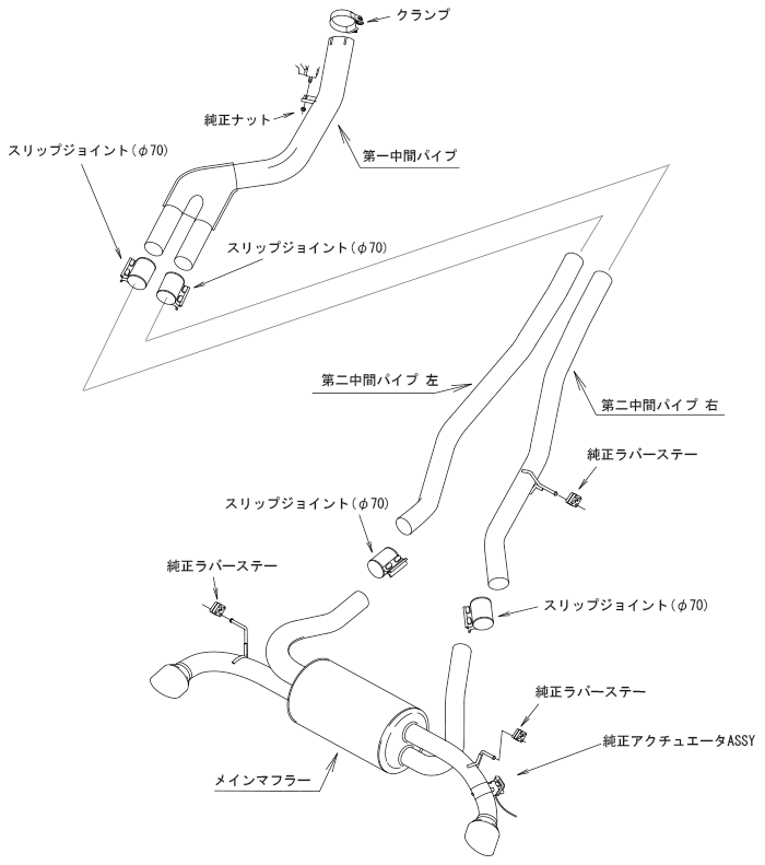 ���å��������� GR�����ץ� 90�����ץ� DB02 �ޥե顼 31029-AT012 HKS Super Turbo Muffler URBAN MATTE EDITION �����ѡ������ܥޥե顼