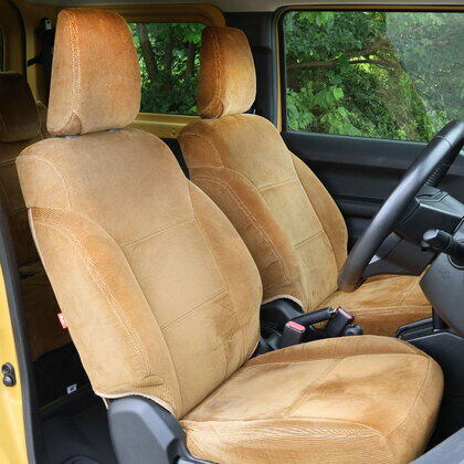 アピオ ジムニー JB64 JB74 ヴィンテージスタイルシートカバー フロントセット 難燃,撥水加工コーデュロイ 4005-60F APIO
