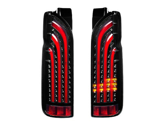 Rakuten - ラブラーク ハイエース 200系 LEDテールランプ BADライトセーバー シーケンシャル BAD-LS CB-H200-BLS20 LOVELARK 415 COBRA　経 コブラ