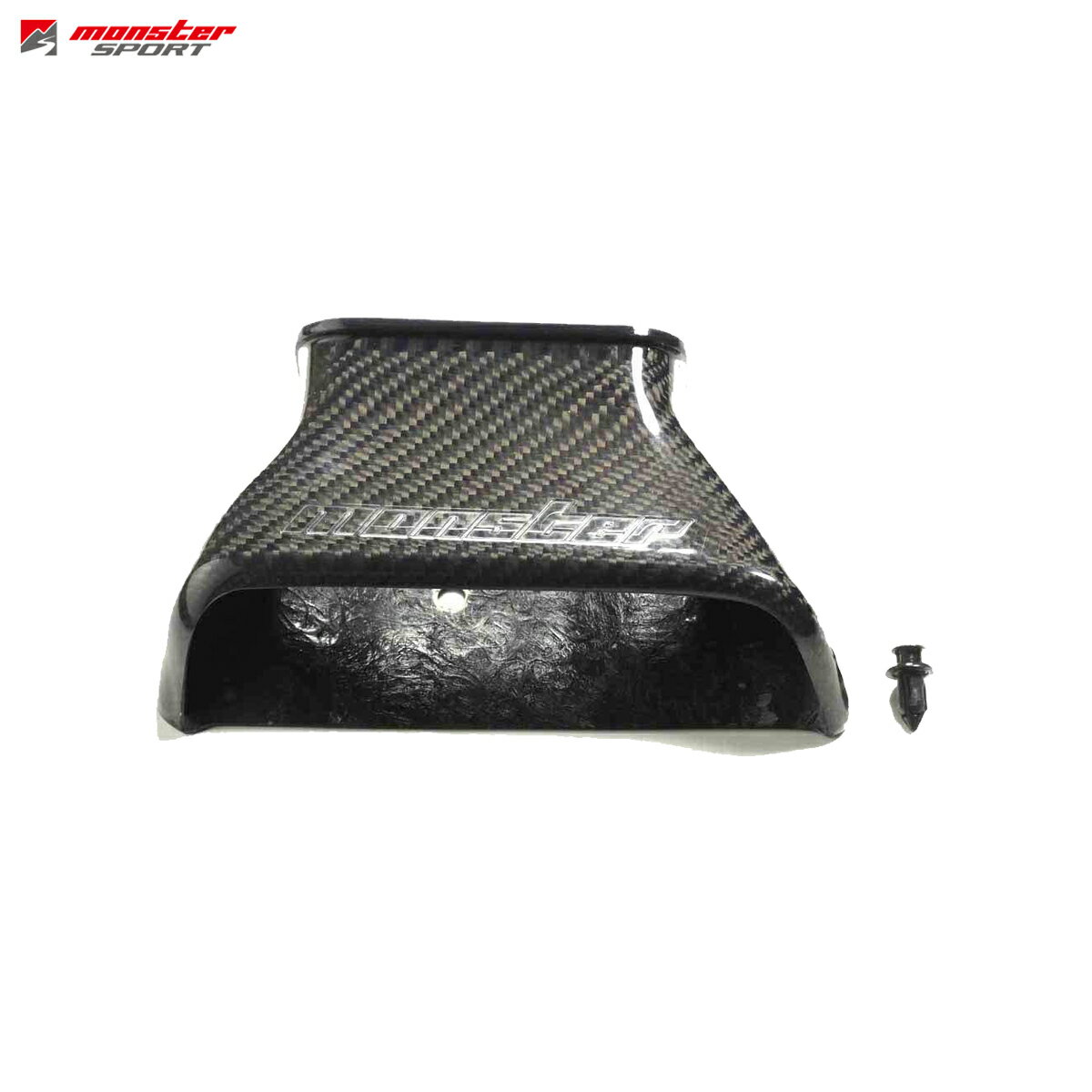 モンスタースポーツ アルト HA36S 大経口インタークーラーダクト CFRP(綾織ウェットカーボン) クリアゲルコート仕上げ 225500-7350M MON...