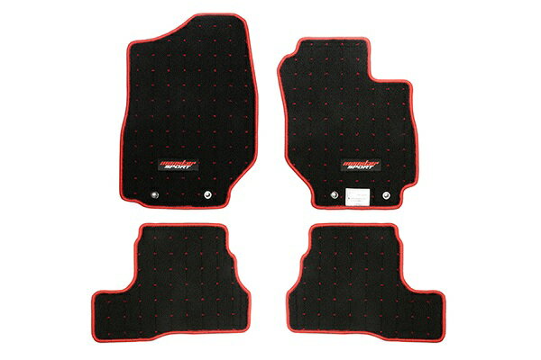 モンスタースポーツ ジムニー JB64W 1型/2型 フロアマット MT車用 894500-5500M MONSTER SPORT