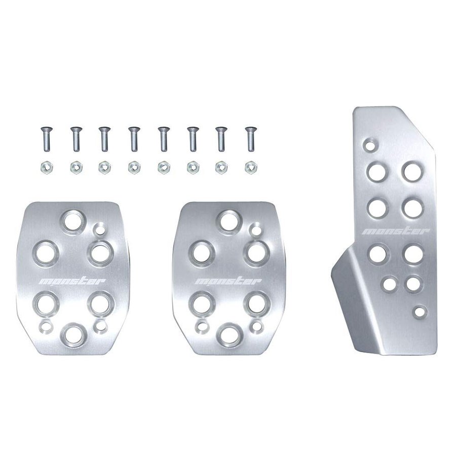 モンスタースポーツ ジムニー JB64W 1型/2型 スポーツドライビングペダルカバー MT車用 アルマイト仕上げ 849500-5500M MONSTER SPORT
