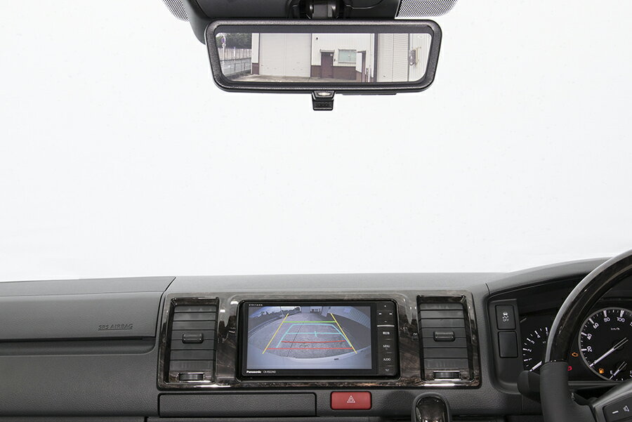 ユーアイビークル ハイエース 200系 デジタルインナーミラー用 純正バックカメラナビ入力ハーネス UI-vehicle