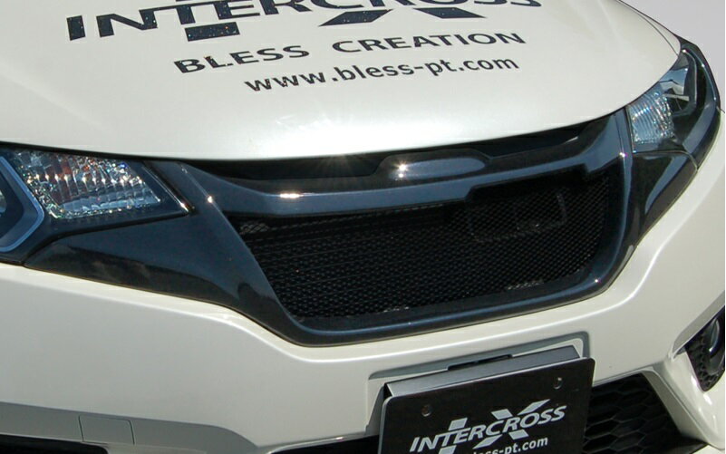 ブレス クリエイション フィット GK3 フロントグリル FRP 塗装済 HF3-01-008 BLESS CREATION
