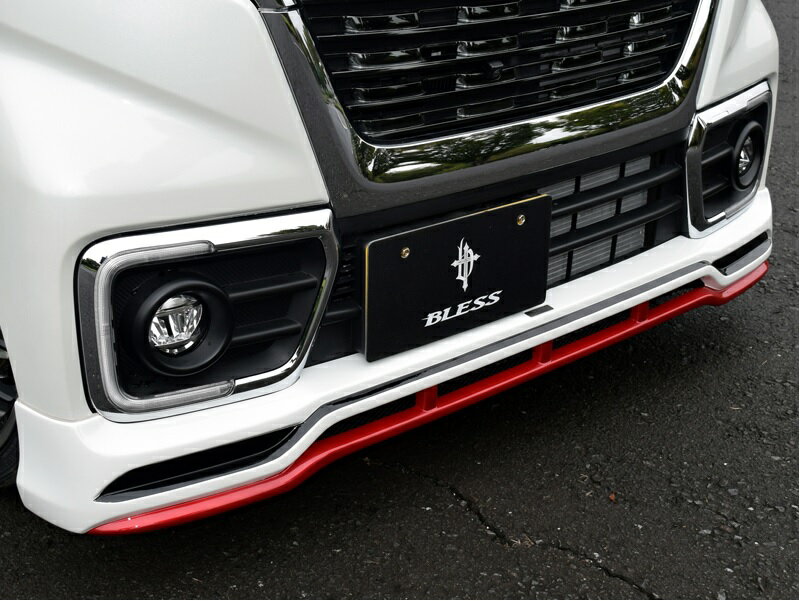 ブレス クリエイション スペーシアカスタム MK53S フロントハーフスポイラー FRP/ゲルコート 未塗装 SWZ-01-001 BLESS CREATION