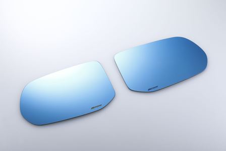 スプーン スポーツ シビック FD2 前期/後期 BLUE WIDE DOOR MIRROR ブルー ワイド ドア ミラー 76203-F..