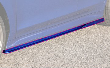 クール レーシング レヴォーグ VN5 サイドステップデュフェーザー　FRP 1トーン塗装品 KUHL RACING KRUISE KR-VN5RR