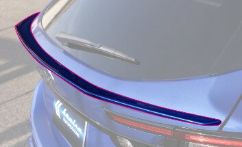 クール レーシング レヴォーグ VN5 リアゲートウイング FRP 1トーン塗装品 KUHL RACING KRUISE KR-VN5RR