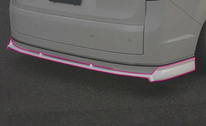 クール レーシング ステップワゴン ?RP6 / RP7 / RP8 リアサイドディフューザー FRP 未塗装 KUHL RACING KR-RP6RR