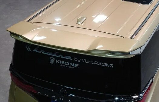 クール レーシング 40系ヴェルファイア TAHA40W リアウイング FRP 未塗装 KUHL RACING KR-40VRR