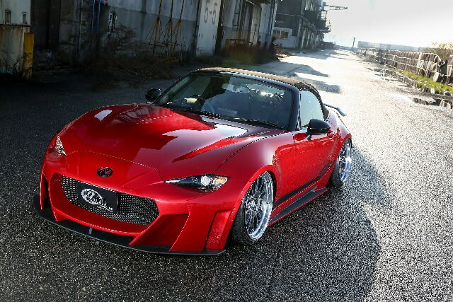 クール レーシング ロードスター フロント ディフューザー SG ストロンググレード FRP 未塗装 KUHL RACING ND5-GT