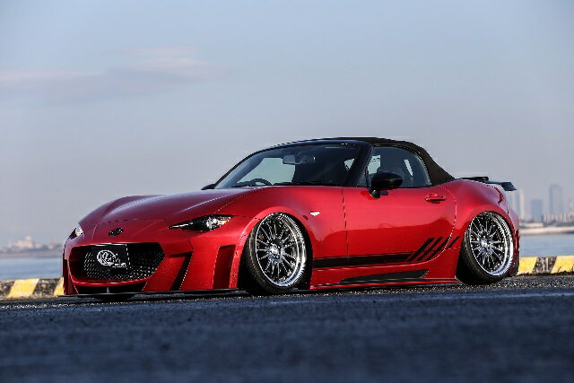 クール レーシング ロードスター サイドステップ SG ストロンググレード FRP 未塗装 KUHL RACING ND5-GT