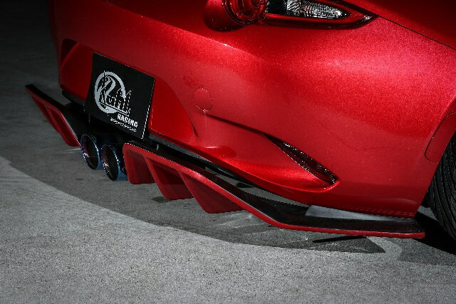 クール ロードスター リアフローティングディフューザー SG ストロンググレード FRP 未塗装 KUHL RACING ND5-SS