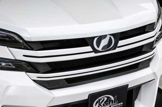 クール ヴェルファイア 30系 前期 フロントコーナーセンサー アタッチメント SG ストロンググレード FRP 塗装済 KUHL RACING 30V-SS