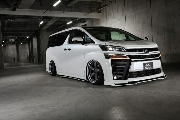 クール レーシング ヴェルファイア 30系 後期 フロント ディフューザー SG ストロンググレード FRP 塗..