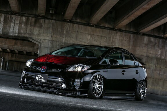 クール レーシング プリウス 30系 フロントハーフスポイラー SG Ver.3 ストロンググレード FRP 塗り分け塗装 KUHL RACING 30R-SS2