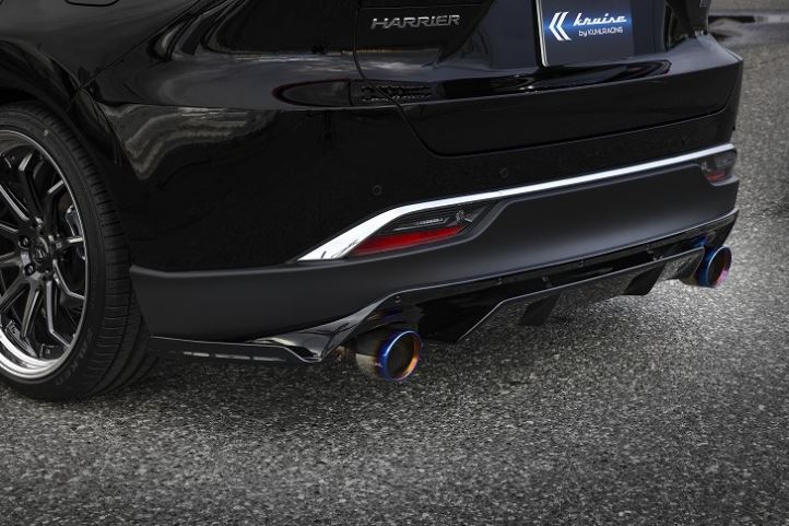 クール レーシング ハリアー 80系 リアハーフ ディフューザー SG ストロンググレード FRP 塗装済 KUHL RACING KRUISE クルーズ