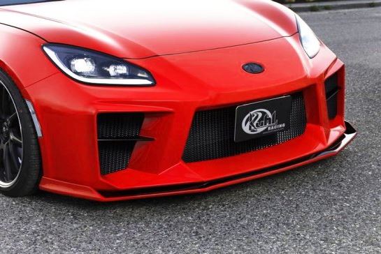 クール レーシング BRZ ZD8 フロントバンパー FRPストロンググレード 1トーン塗装品 KUHL RACING Ver1 03R-GT