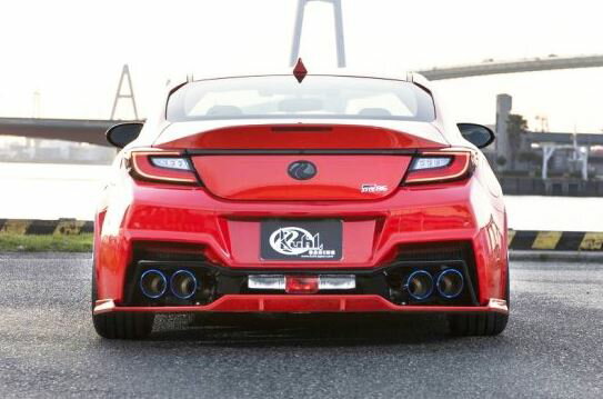 クール レーシング BRZ ZD8 リアバンパー FRPストロンググレード 1トーン塗装品 KUHL RACING Ver1 03R-GT