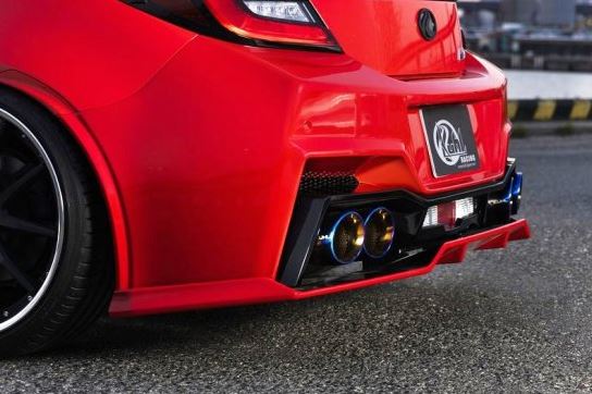 クール レーシング BRZ ZD8 リアフローティングディフューザー FRPストロンググレード 2トーン塗装品 KUHL RACING Ver1 03R-GT