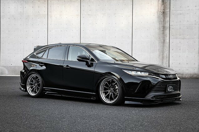 乐天商城 - クール レーシング ハリアー 80系 エアロ4点キット BASIC SET FRPSG 2トーン塗装品 KUHL RACING 80H-SS