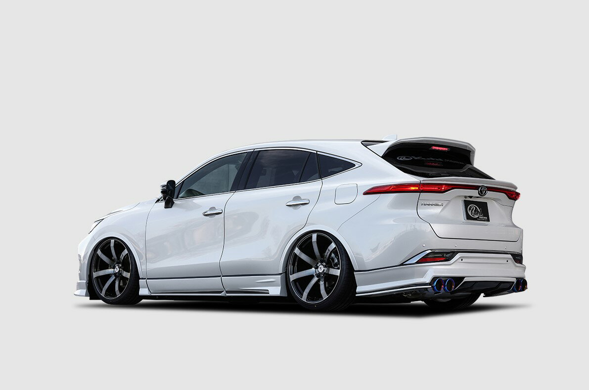 クール レーシング ハリアー 80系 リアサイドディフューザー FRPSG 未塗装 KUHL RACING 80H-SS