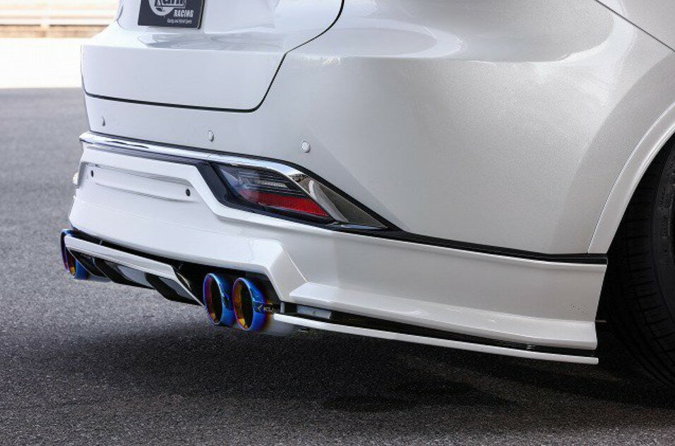 クール レーシング ハリアー 80系 リアサイドディフューザー FRPSG 2トーン塗装品 KUHL RACING 80H-SS