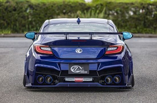 クール レーシング GR86 ZN8 リアバンパー ストロンググレード FRP 2トーン塗装 KUHL RACING Ver2 04R-GT