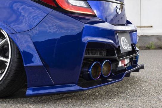クール レーシング BRZ ZD8 リアフローティングディフューザー ストロンググレード FRP 未塗装品 KUHL RACING Ver2 04R-GT