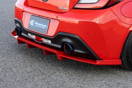 クール レーシング BRZ ZD8 リアフローティングディフューザー フィン有り ストロンググレード FRP 1トーン塗装 KUHL RACING KRUISE KR-ZD8RR