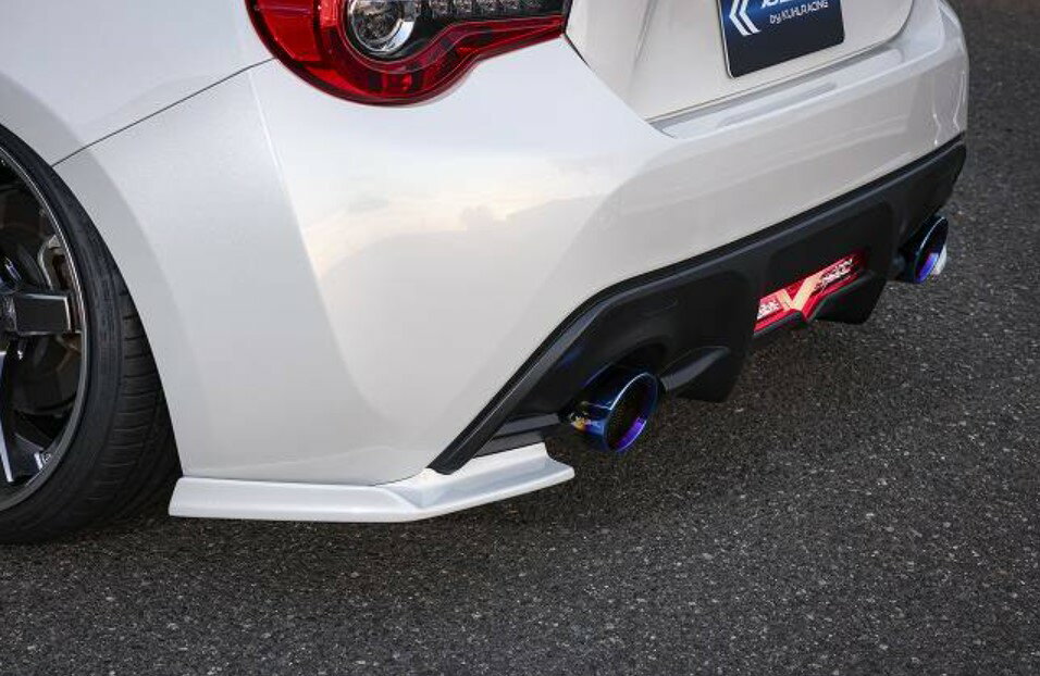 Rear Spoiler - クール レーシング 86 ハチロク ZN6 後期 リアサイドディフューザー FRP SG 1トーン塗装 KUHL RACING Ver2 KRUISE KR-ZN6RR