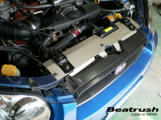 レイル インプレッサWRX Sti GDB ラジエタークーリングパネル アルミ製 S146016RP LAILE Beatrush ビートラッシュ