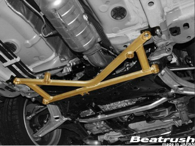 レイル ランサーエボリューション10 CZ4A フロントメンバーサポートバー パフォーマンスバー S83060PB-FA LAILE Beatrush ビートラッシュ