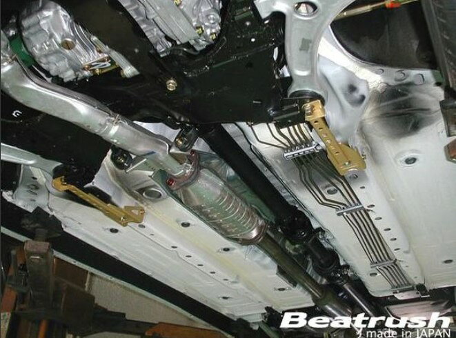 レイル ランサーエボリューションワゴン CT9W フロントメンバーサポートバー パフォーマンスバー S83057PB-FA LAILE Beatrush ビートラッシュ