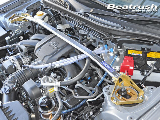 レイル BRZ ZD8 フロント・ストラットタワーバー TYPE-1 ストラットタワーバー S86402-FTA LAILE Beatrush ビートラッシュ