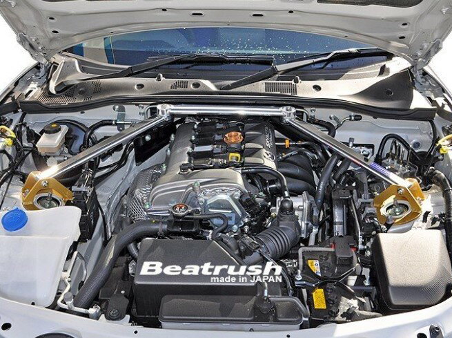 レイル ロードスターRF NDERC フロント・ストラットタワーバー ストラットタワーバー S85087-FTA LAILE Beatrush ビートラッシュ