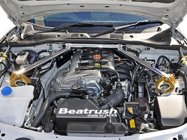 レイル ロードスター ND5RC フロント・ストラットタワーバー ストラットタワーバー S85087-FTA LAILE Beatrush ビートラッシュ