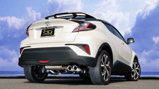 C-HR DBA-NGX50 マフラー GVE-032PO GANADOR ガナドール Vertex 4WD SUV