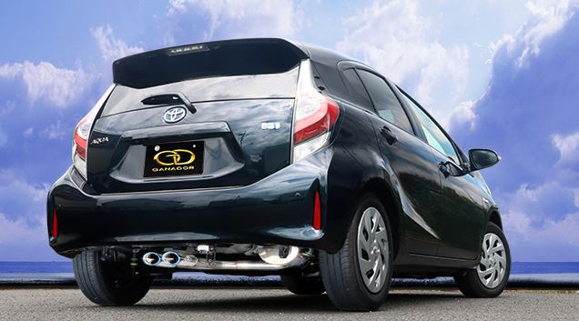 アクア DAA-NHP10 中期/後期 マフラー PAE-042 GANADOR ガナドール PASION EVO