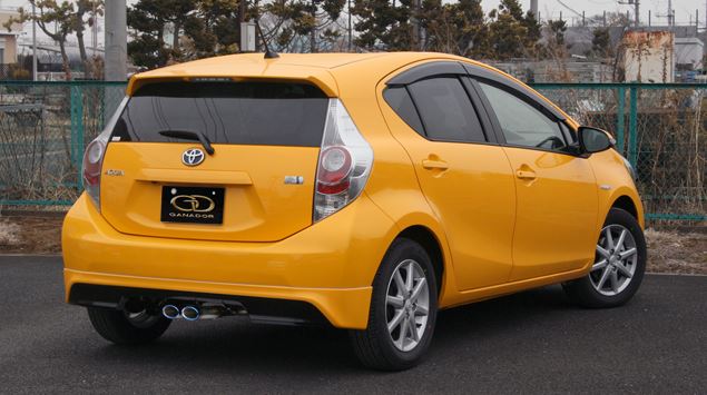 アクア DAA-NHP10 マフラー PAE-039ST GANADOR ガナドール PASION EVO