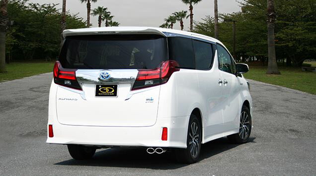 アルファード ヴェルファイア ハイブリッド DAA-AYH30W マフラー PAE-070 GANADOR ガナドール PASION EVO