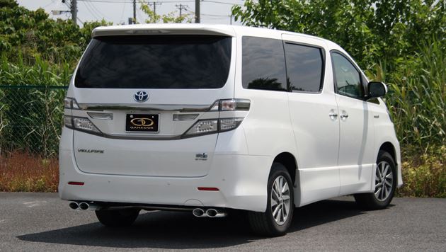 アルファード ヴェルファイア ハイブリッド DAA-ATH20W マフラー PAE-046 GANADOR ガナドール PASION EVO