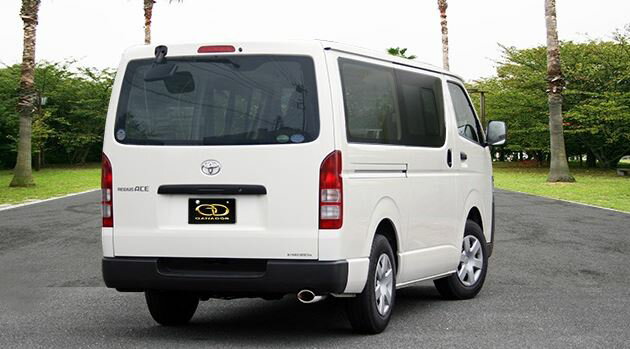 ハイエース バン レジアスエース バン CBF-TRH200V マフラー ME-041SPO GANADOR ガナドール eco10