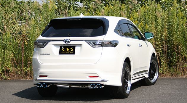 ハリアー DBA-ZSU60W ZSU65W マフラー GDE-641MST GANADOR ガナドール Vertex 4WD SUV