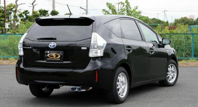 プリウスα DAA-ZVW40W 41W マフラー PAE-037ST GANADOR ガナドール PASION EVO