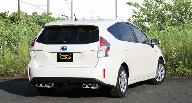 プリウスα DAA-ZVW41W マフラー PAE-058 GANADOR ガナドール PASION EVO