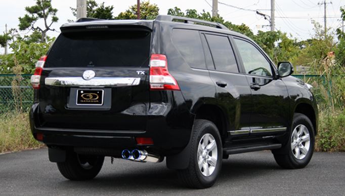 ランクルプラド CBA-TRJ150W マフラー GVE-020BL GANADOR ガナドール Vertex 4WD SUV