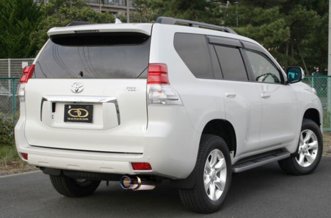 ランクルプラド CBA-TRJ150W マフラー GVE-012BL GANADOR ガナドール Vertex 4WD SUV