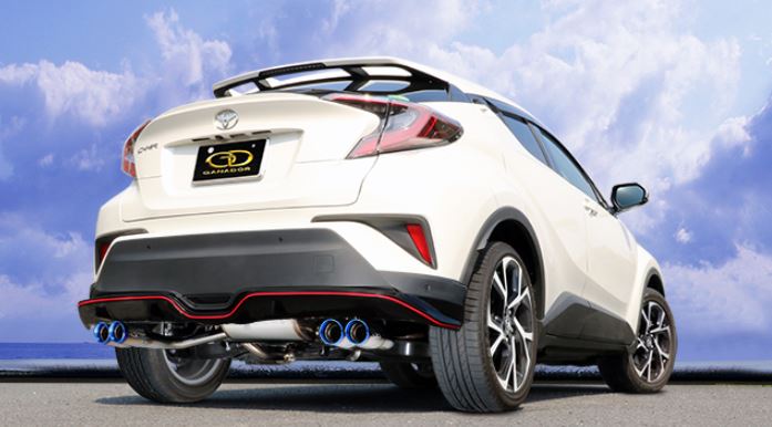 C-HR DBA-NGX50 マフラー GVE-033ABL GANADOR ガナドール Vertex 4WD SUV