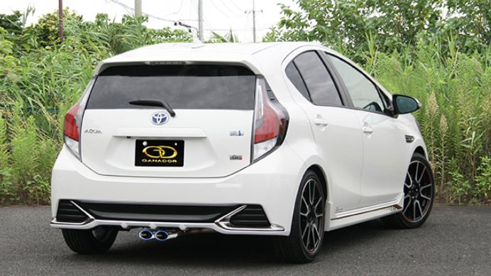 アクア DAA-NHP10 マフラー PAE-042GST GANADOR ガナドール PASION EVO